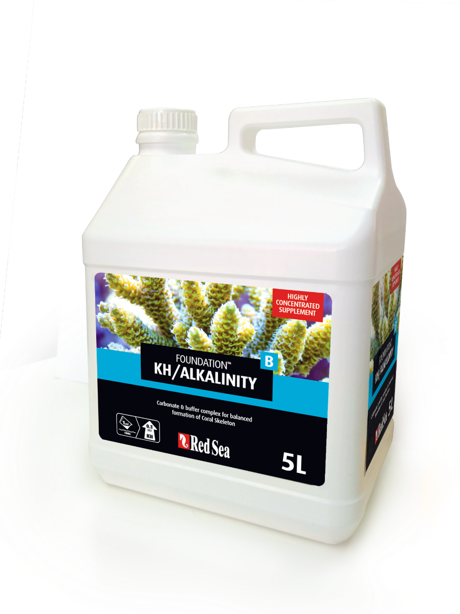 Red Sea Foundation B KH 5L — Alkalinity & pH Stabilizer for Coral
