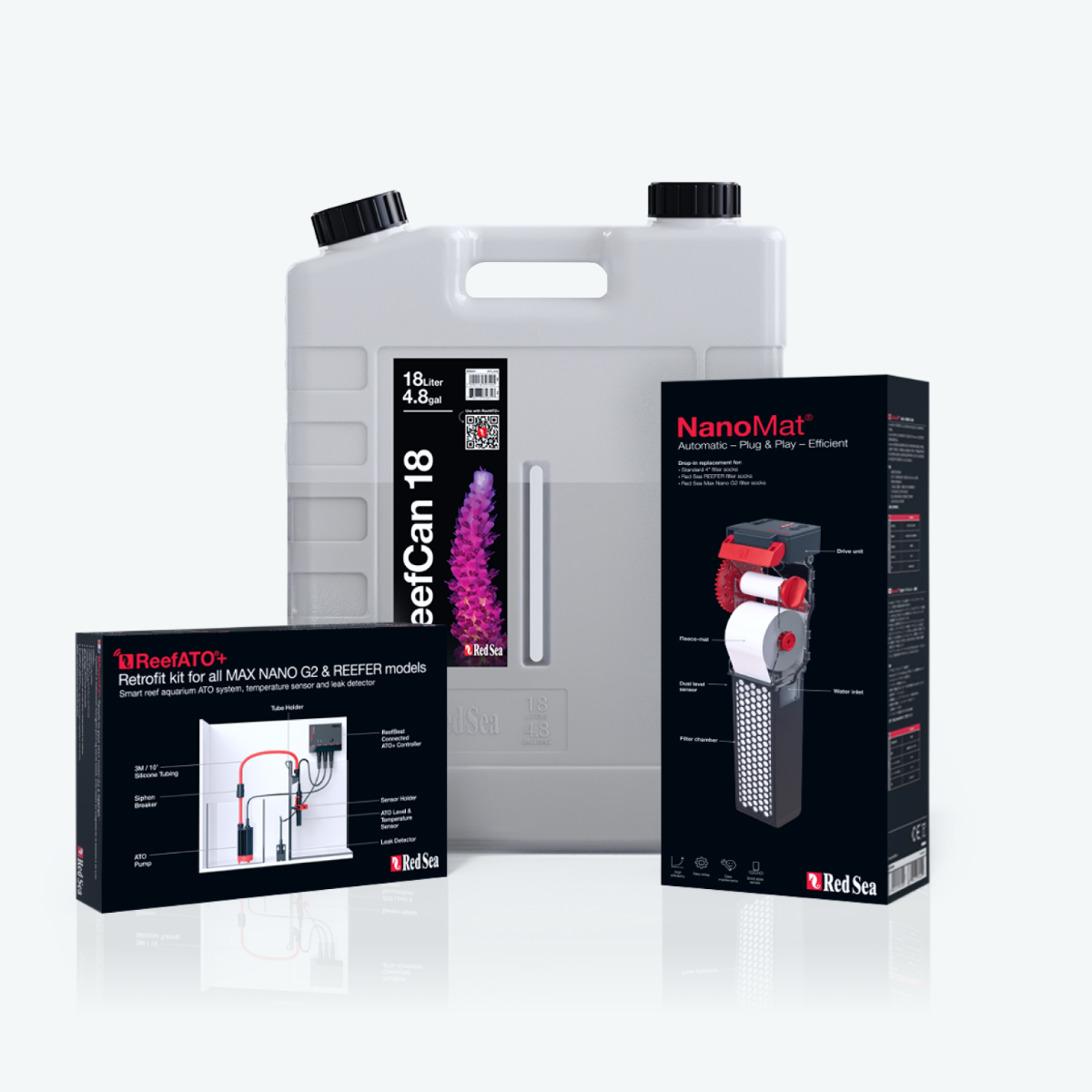 Red Sea MAX Nano G2 Pro Kit – Upgrade Kit with ReefATO+, NanoMat & Ree ...