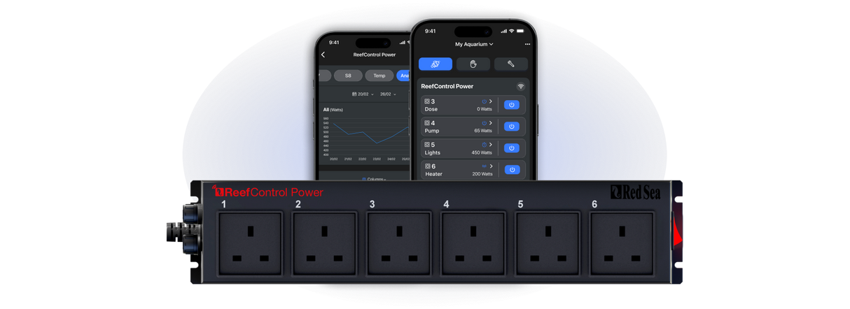 Red Sea ReefControl Power 6 - Smart Power Center for Reef Aquariums