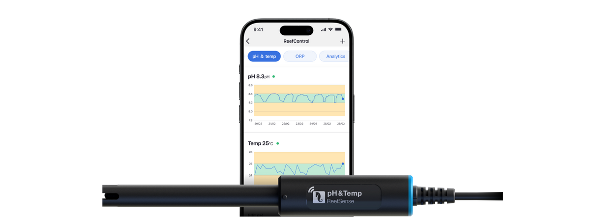 Red Sea ReefSense pH & Temperature Probe | Accurate Aquarium Monitoring