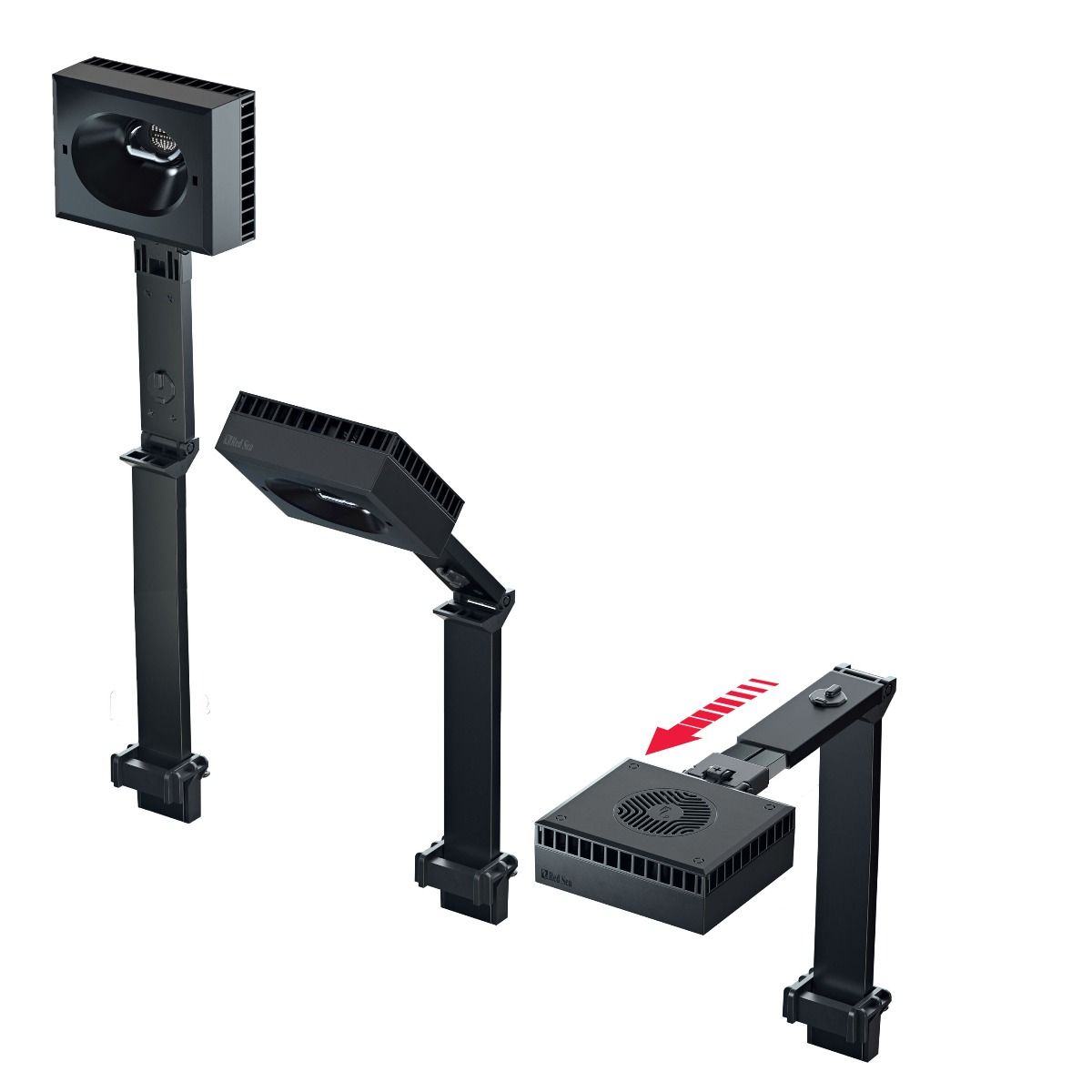 Red Sea ReefLED G1 160 / G2 170 Mounting Arm — Adjustable Aquarium Light Support