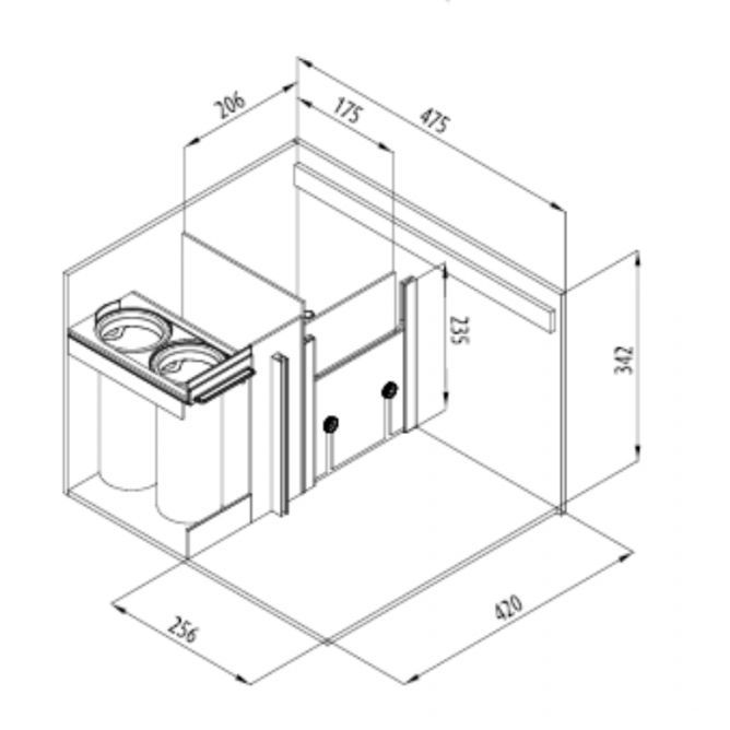 Red Sea Reefer 250 V3 Sump – Advanced Filtration System for Aquariums