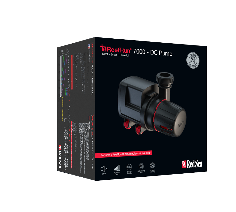 Red Sea ReefRun 7000 DC Return Pump – High Flow & Ultra Quiet (Controller Required)