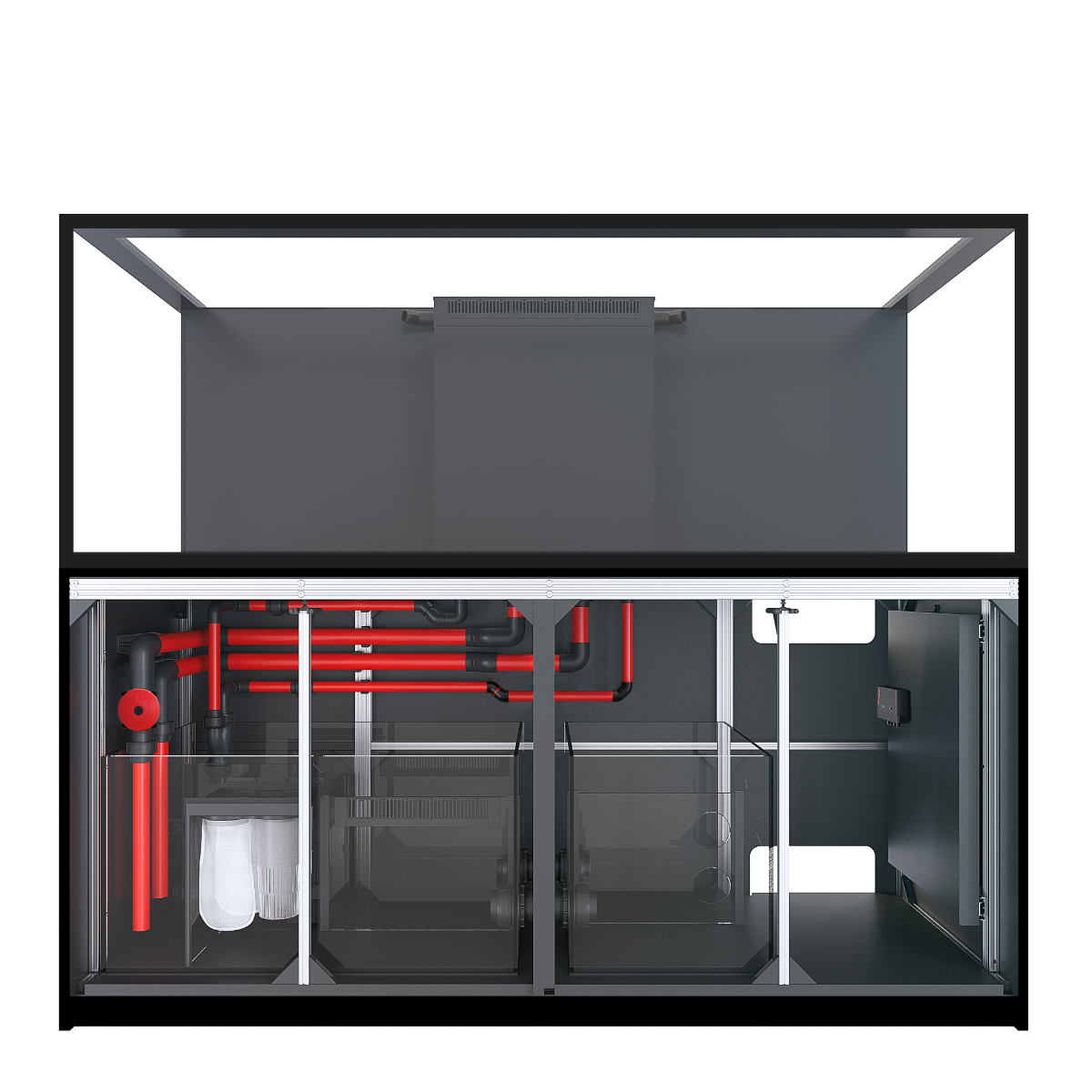 Center Shoot Reeeer Red Sea REEFER S-850 G3 Complete Reef System โ High-Performance Tank ...