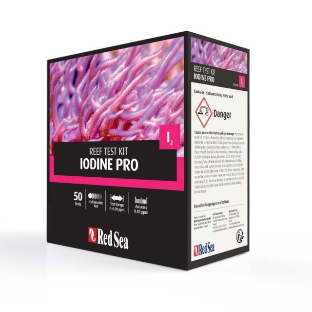 Red Sea Iodine Pro Test Kit — Accurate Iodine Testing for Reef Aquariums