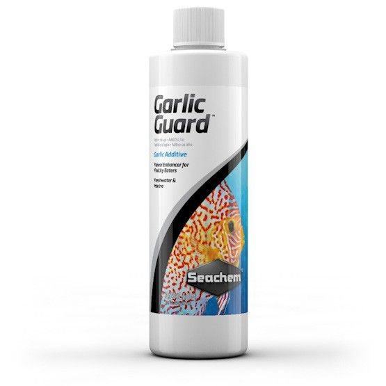 Seachem Garlic Guard 100ml – Natural Fish Food Attractant for Marine & Freshwater Aquariums