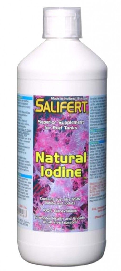 Salifert Natural Iodine Additive 250ml – Reef Aquarium Iodine Supplement