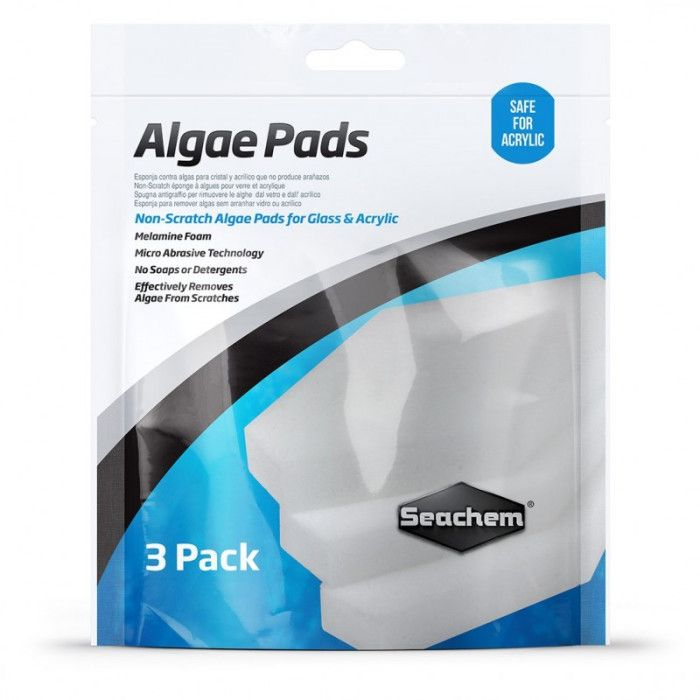 Seachem Algae Pads 3 Pack Non-Scratch Aquarium Cleaning Pads