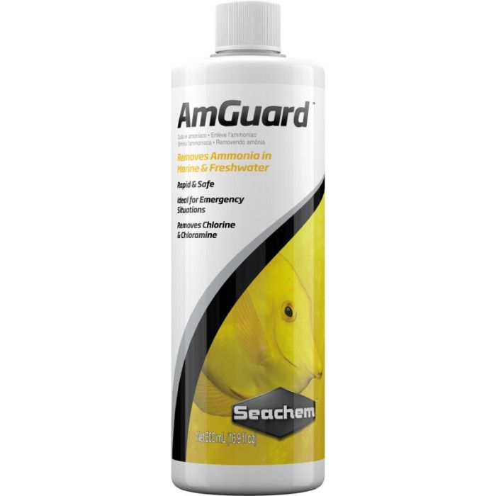 Seachem AmGuard 500ml Instant Ammonia Detoxifier for Aquariums