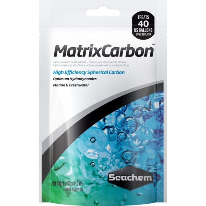 Seachem Matrix Carbon 100ml – Premium Activated Carbon for Crystal Clear Aquarium Water