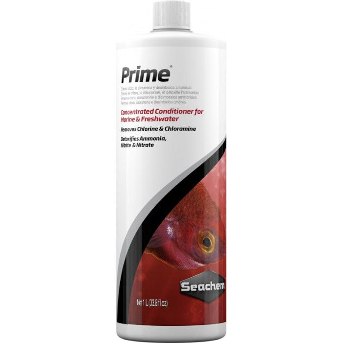 Seachem Prime 1L – Concentrated Water Conditioner for Aquariums
