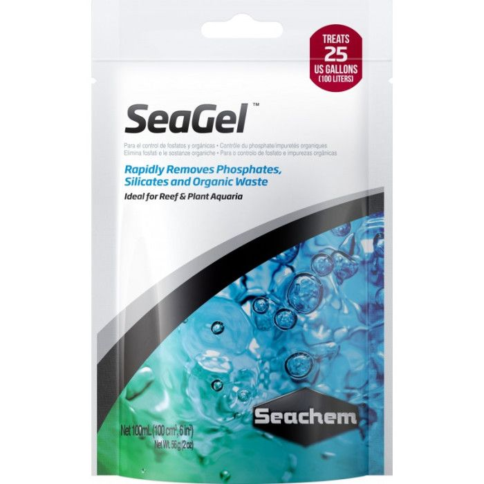 Seachem SeaGel 100ml – Carbon & Phosphate Removal Media for Aquariums