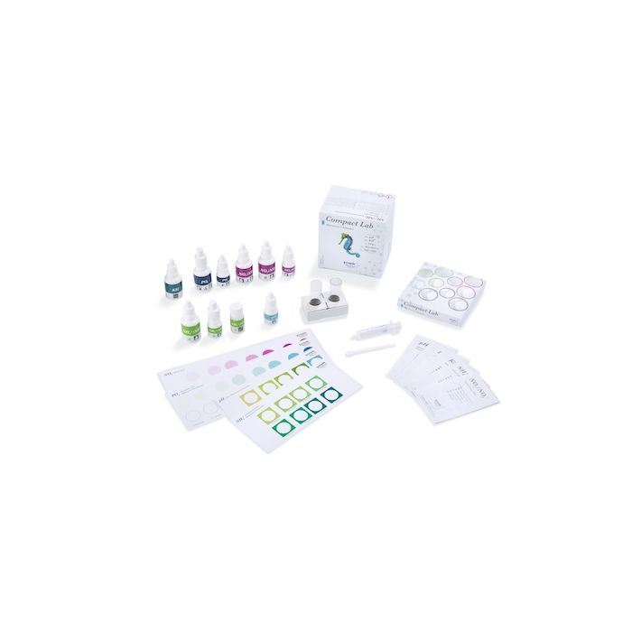 Tropic Marin Compact Lab Test Kit Marine – Essential Water Quality Tests for Seawater Aquariums