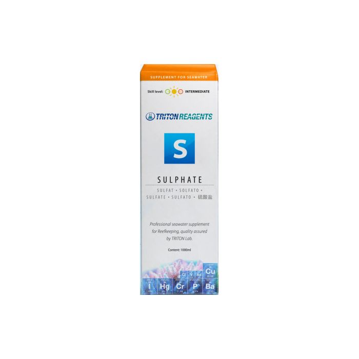 Triton Sulphate 1L - Essential Macro Element Supplement for Coral Health
