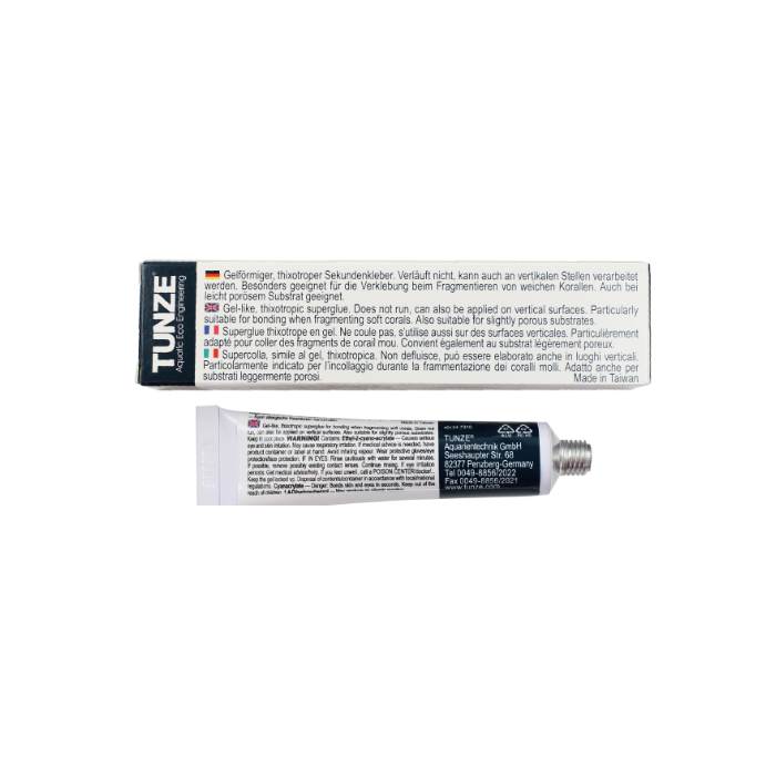 Tunze Coral Gel 20g – Thixotropic Superglue for Soft Corals