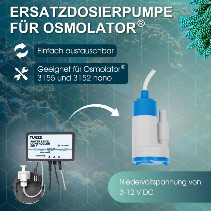 Tunze Metering Pump 5000.020 – Replacement Dosing Pump for Osmolator®