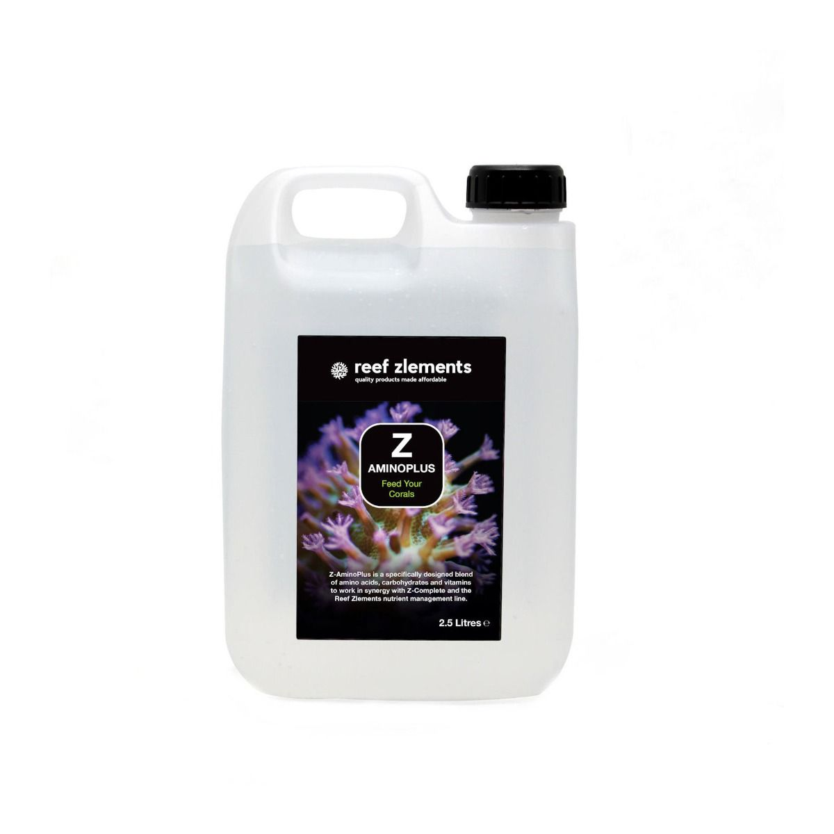 Reef Zlements Z-Amino Plus 2500ml – Coral Amino Acid Food Supplement