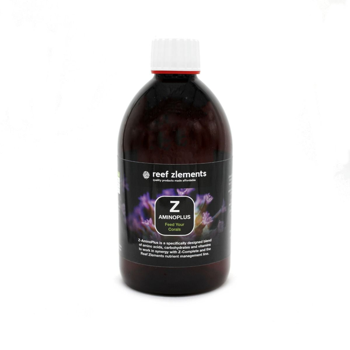 Reef Zlements Z-Amino Plus 500ml – Coral Amino Acid & Nutrient Supplement