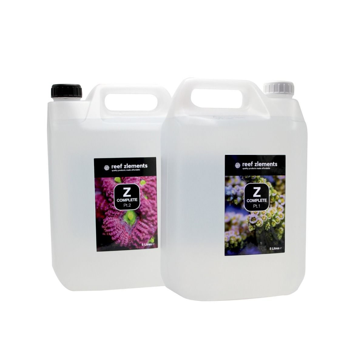 Reef Zlements Z-Complete 5 Litre Set – Complete 2-Part Reef Dosing System